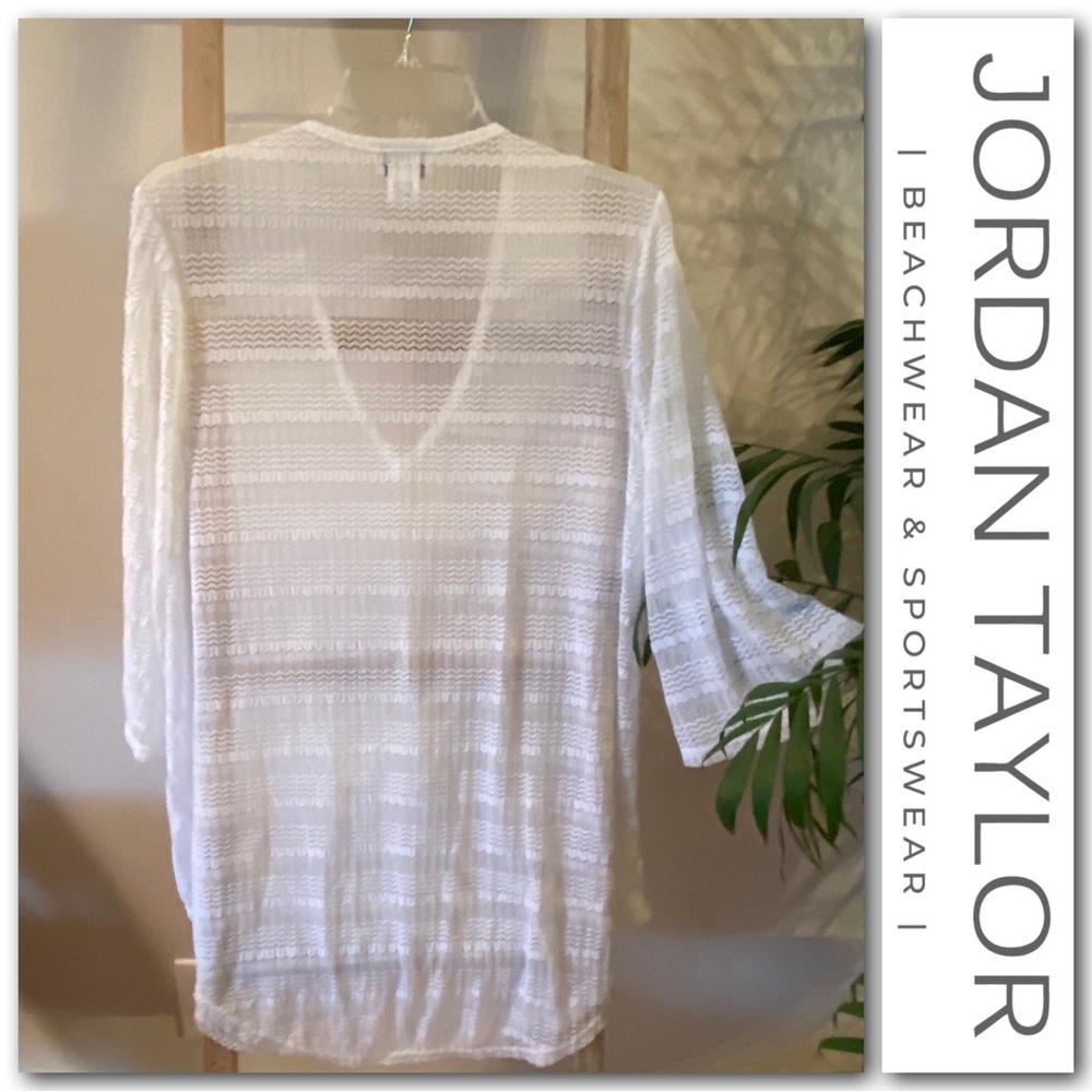 Jordan Taylor Sheer Tunic Cover-Up - Picture 5 of 5